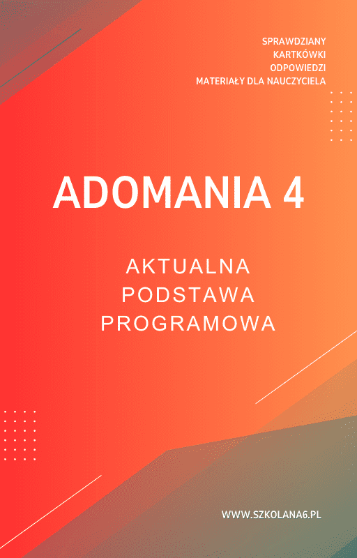 ADOMANIA-4.png Adomania 4 Sprawdziany - obrazek 1