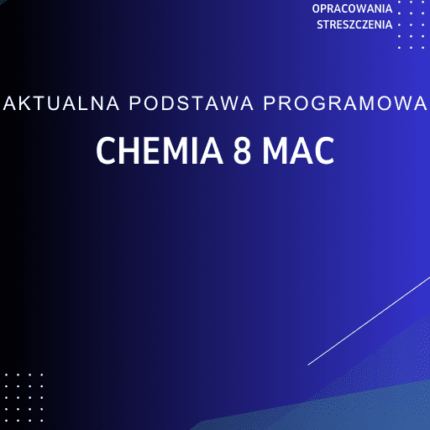 Chemia 8 MAC Sprawdziany