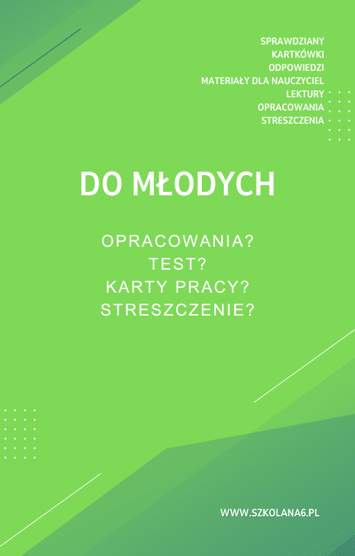 Do-mlodych.png Do młodych Sprawdziany, Opracowanie, Notatki - obrazek 1