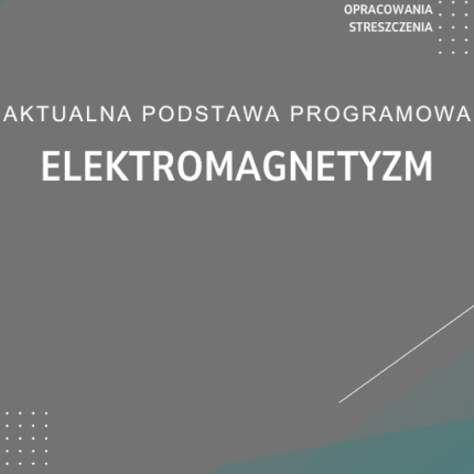 Elektromagnetyzm Sprawdzian Kartkówka