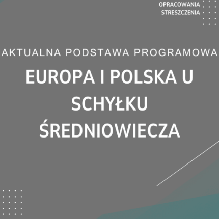 Europa i Polska u schyłku średniowiecza Sprawdzian Kartkówka