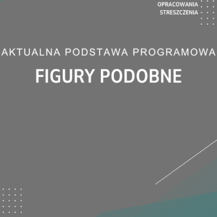 Figury podobne Sprawdzian Kartkówka