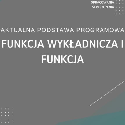 Funkcja wykładnicza i funkcja Sprawdzian Kartkówka