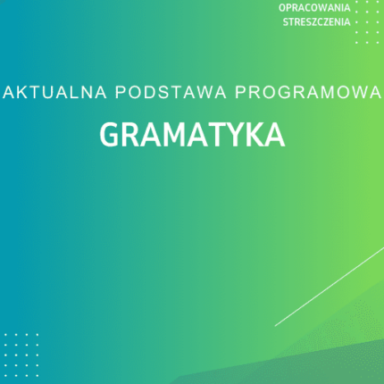 Gramatyka Sprawdzian Kartkówka Notatki
