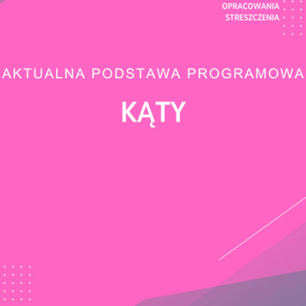 Kąty Sprawdzian Kartkówka