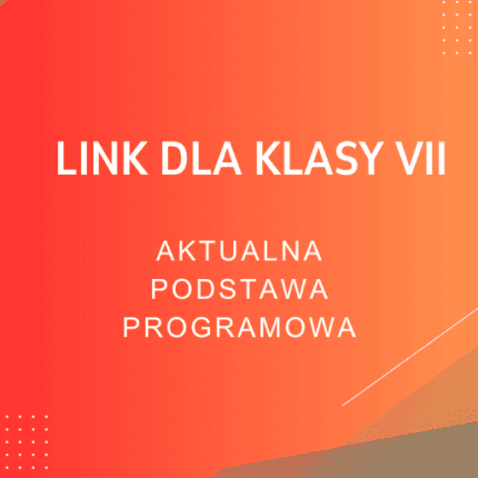 Link dla klasy VII Sprawdziany
