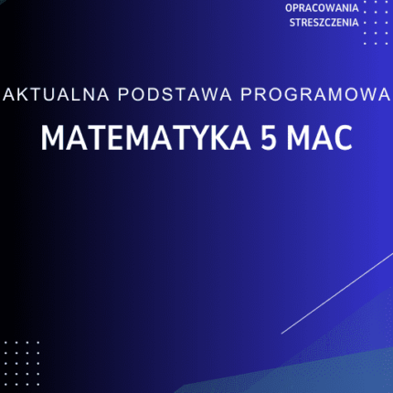 Matematyka 5 MAC Sprawdziany