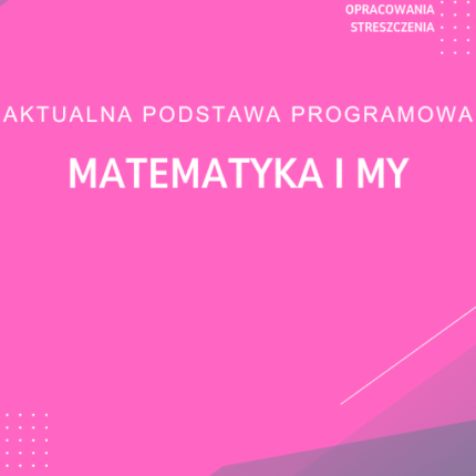 Matematyka i my Sprawdzian Kartkówka