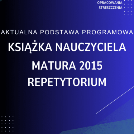 Matura 2015 Repetytorium Książka nauczyciela