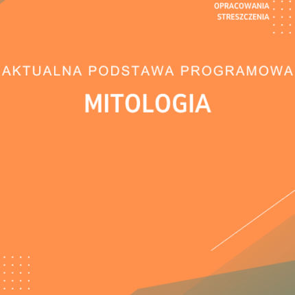 Mitologia Sprawdzian Kartkówka