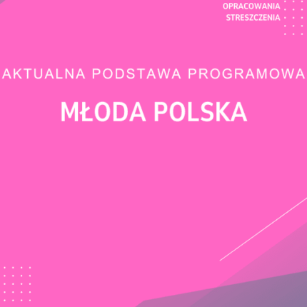 Młoda Polska Sprawdzian Kartkówka