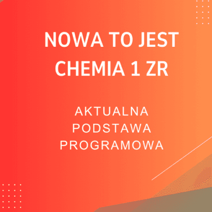 NOWA To jest chemia 1 ZR Sprawdziany
