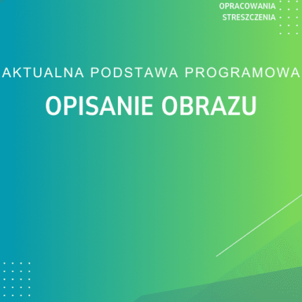 Opisanie obrazu Sprawdzian Kartkówka Notatki