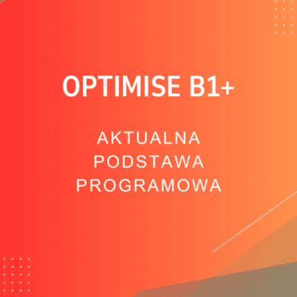 Optimise B1+ Sprawdziany