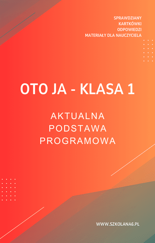 Oto-Ja-klasa-1.png Oto Ja klasa 1 Sprawdziany - obrazek 1