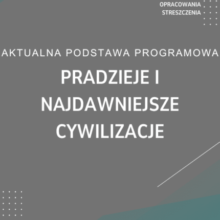 Pradzieje i najdawniejsze cywilizacje Sprawdzian Kartkówka