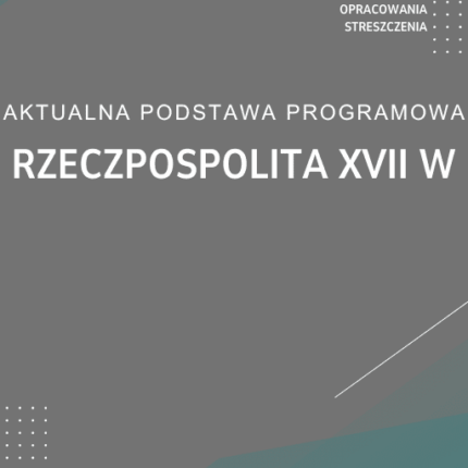 Rzeczpospolita XVII w Sprawdzian Kartkówka