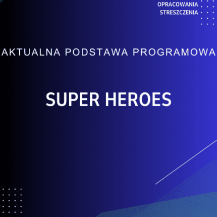 Super Heroes Książka nauczyciela