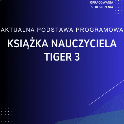 Tiger 3 Książka nauczyciela