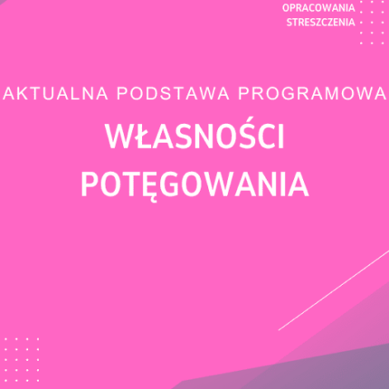 Własności potęgowania Sprawdzian Kartkówka