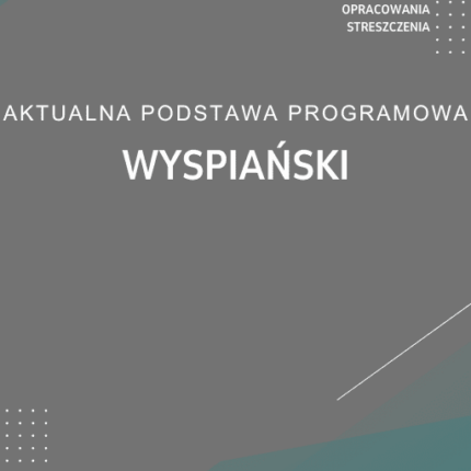 Wyspiański Sprawdzian Kartkówka