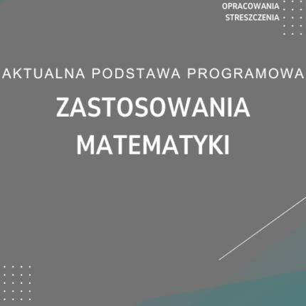 Zastosowania matematyki Sprawdzian Kartkówka
