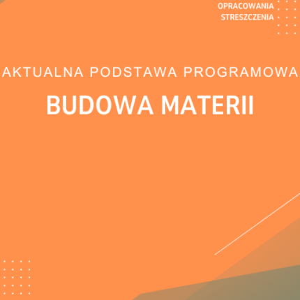 Budowa materii Sprawdzian Kartkówka