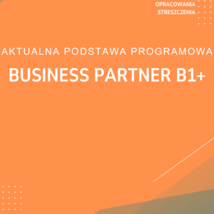 Business Partner B1+ Sprawdziany