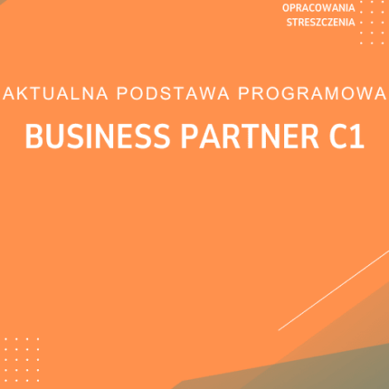 Business Partner C1 Sprawdziany