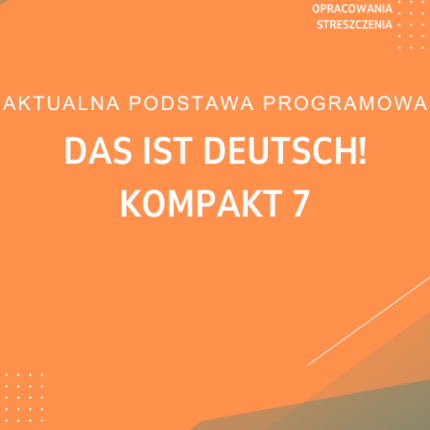 Das ist Deutsch! Kompakt 7 Sprawdziany