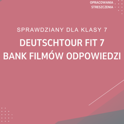 Deutschtour FIT 7 Bank filmów odpowiedzi