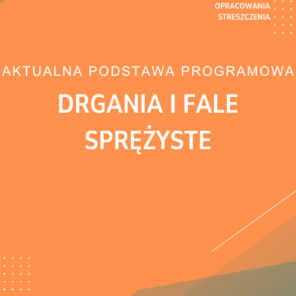 Drgania i fale sprężyste Sprawdzian Kartkówka