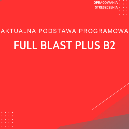 Full Blast Plus B2 Sprawdziany