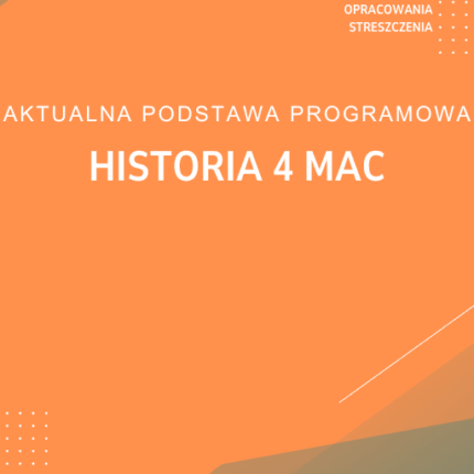 Historia 4 MAC Sprawdziany