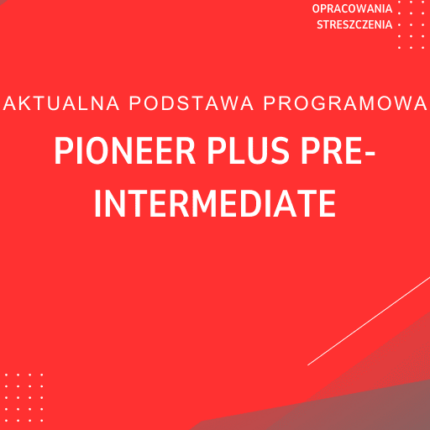 Pioneer Plus Pre-Intermediate Sprawdziany