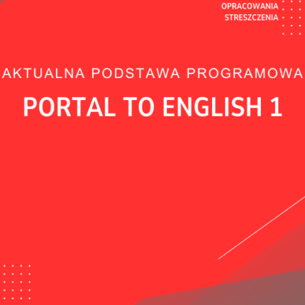 Portal to English 1 Sprawdziany