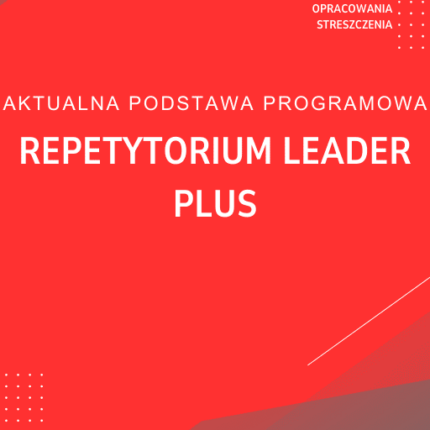Repetytorium Leader Plus Sprawdziany