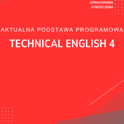 Technical English 4 Sprawdziany